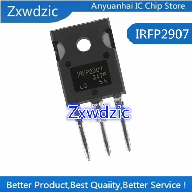 10pcs 100% New Imported Original  IRFP2907PBF IRFP2907 TOP247 N-channel 75V 209A FET