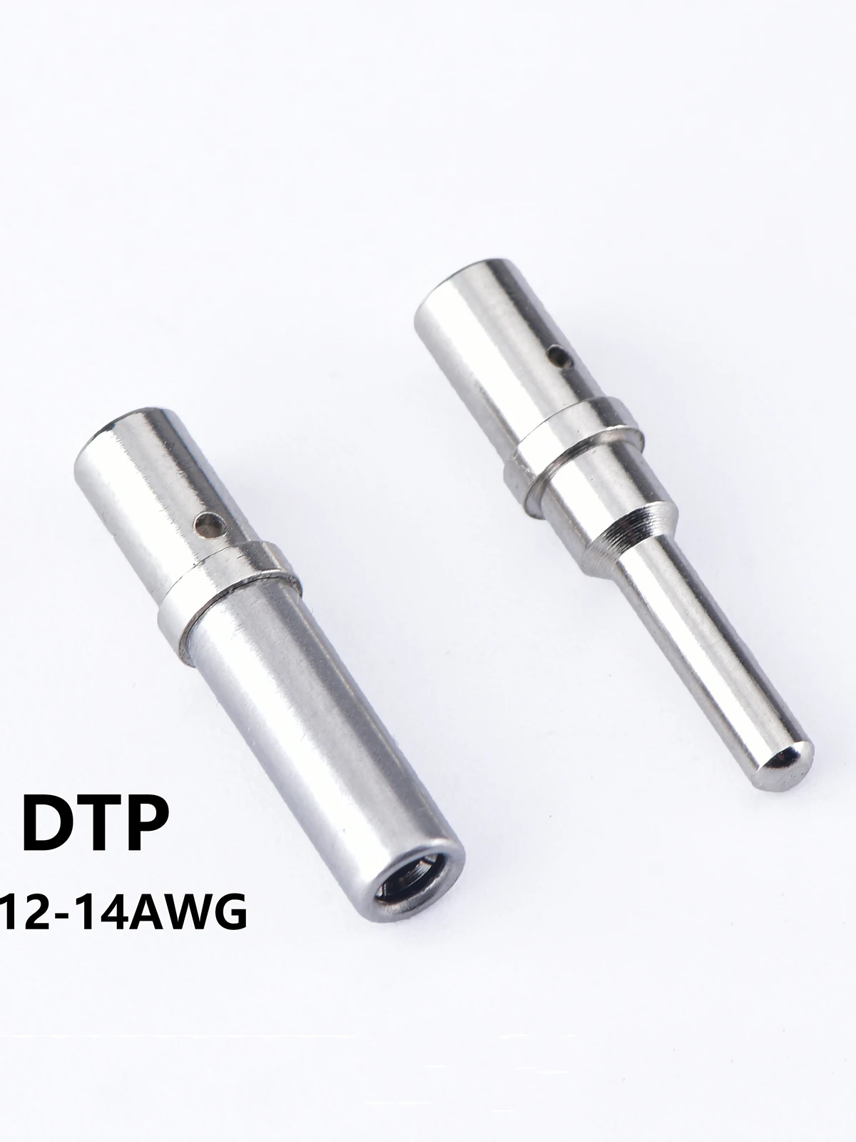 10 szt. 0462-203-12141 0460-204-12141 Złącze samochodowe ze stali nierdzewnej, solidne, rozmiar 14-12AWG, pinowe, do Deutsch DTP — zdjęcie 2