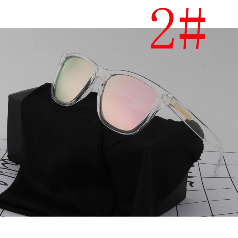 BRAND DESIGN Cycling Square Sunglasses Vintage Driving Goggles For Men Women Mirror Sport Eyewear Accessory Male HD@HAWKERES@MOD