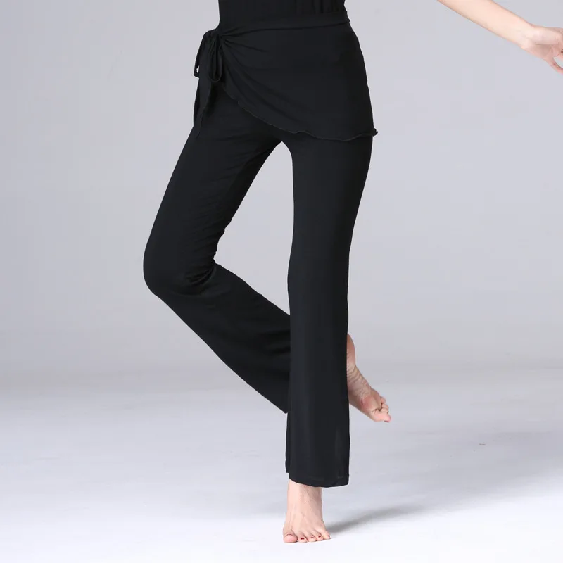 Latin Pant Modal Training Dress Performance Wear Irregular Latin Dance Trousers For Women/female Ballroom Costume Practice Pants