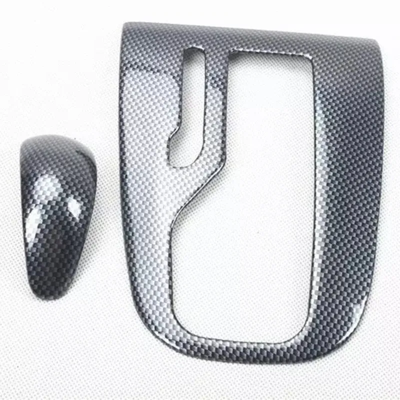 

Автомобильная коробка переключения передач из АБС-углеродного волокна, ручка переключения передач, крышка головки, отделка, наклейка, украшение, подходит для Buick Excelle 2010-2014