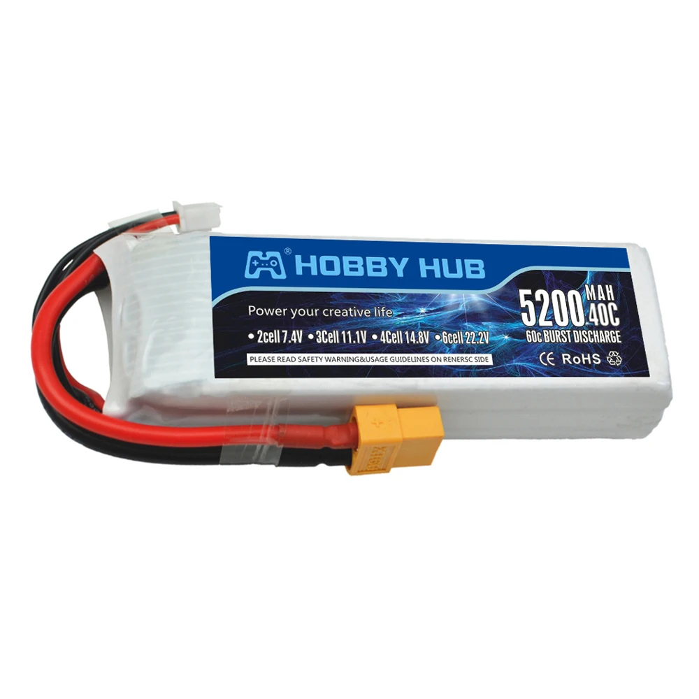 11.1v 6000maH 40C Rechargeable Batterry For RC Car Boat Drones Quodcopter Spare Parts 3s 6000mah 11.1v LIPO Battery T/XT60/JST