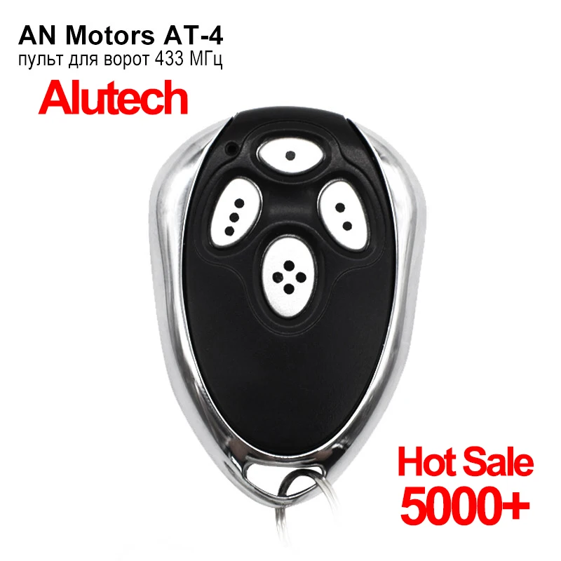 استبدل Alutech AT-4 AR-1-500 AN-Motors ASG1000 ASG 600 AN Motors AT 4 AT4 بوابة جراج باب جهاز تحكم عن بعد 433MHz رمز المتداول