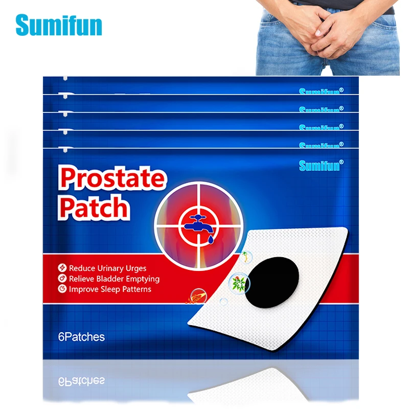 6/30pcs Prostatitis Prostate Treatment Patches Man Prostatic Navel Plaster Man Kidney Patch Strengthen Kidney Herbs Plaster