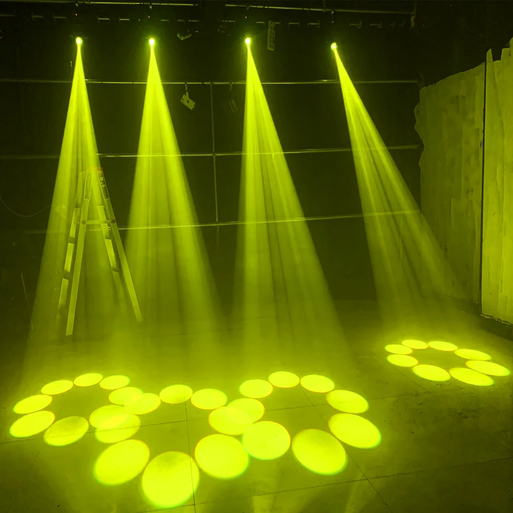 mini LED Moving head Light 120W Beam Spot 8 Rotating Prisms DJ Dmx Bar Strobe Stage Effect