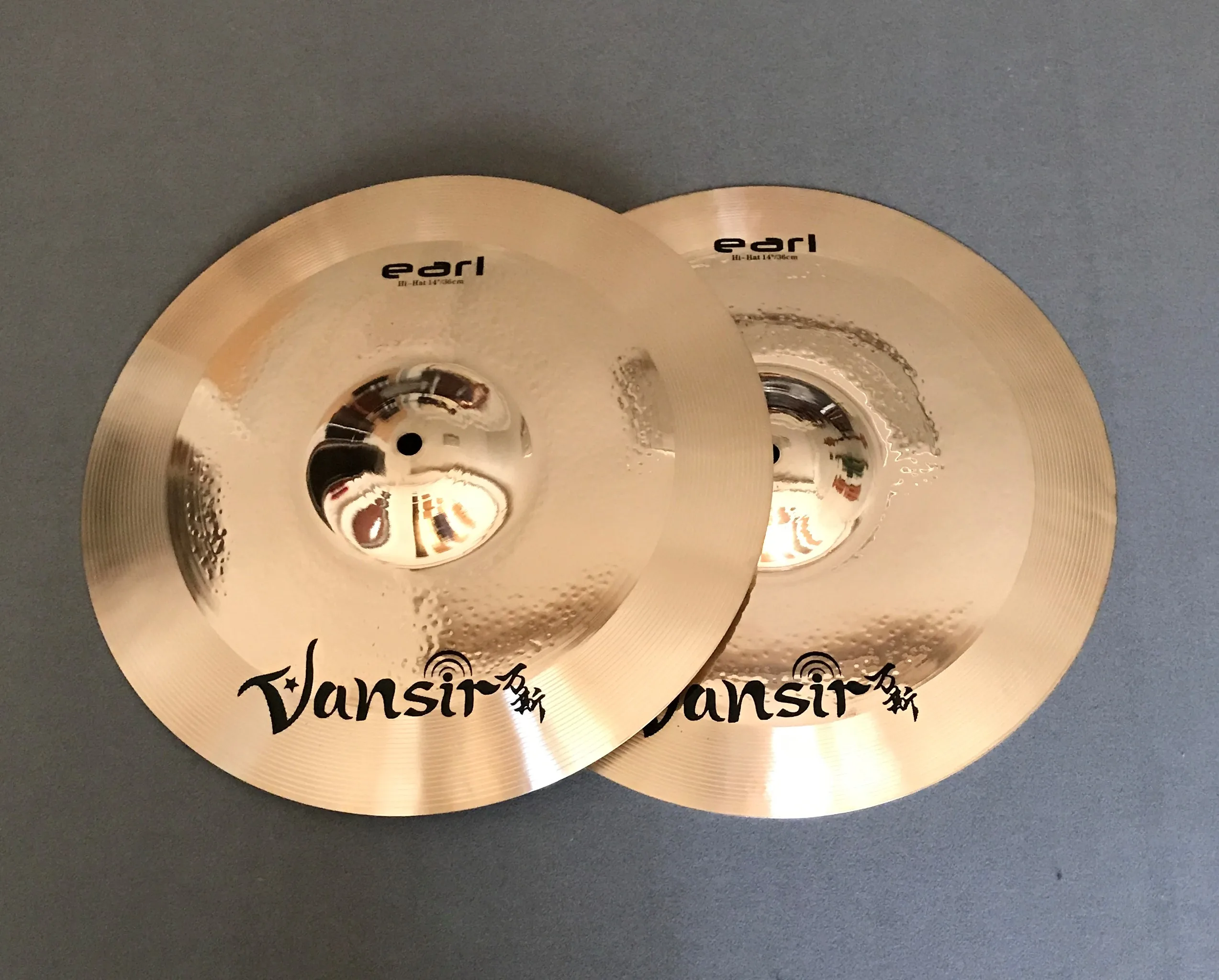 Vansir Handmade Cymbals B20 Earl Series 8'' Splash+12'' Splash+14''HH+16''Crash+18''Crash+20''Ride +16''China+Cymbal Bag