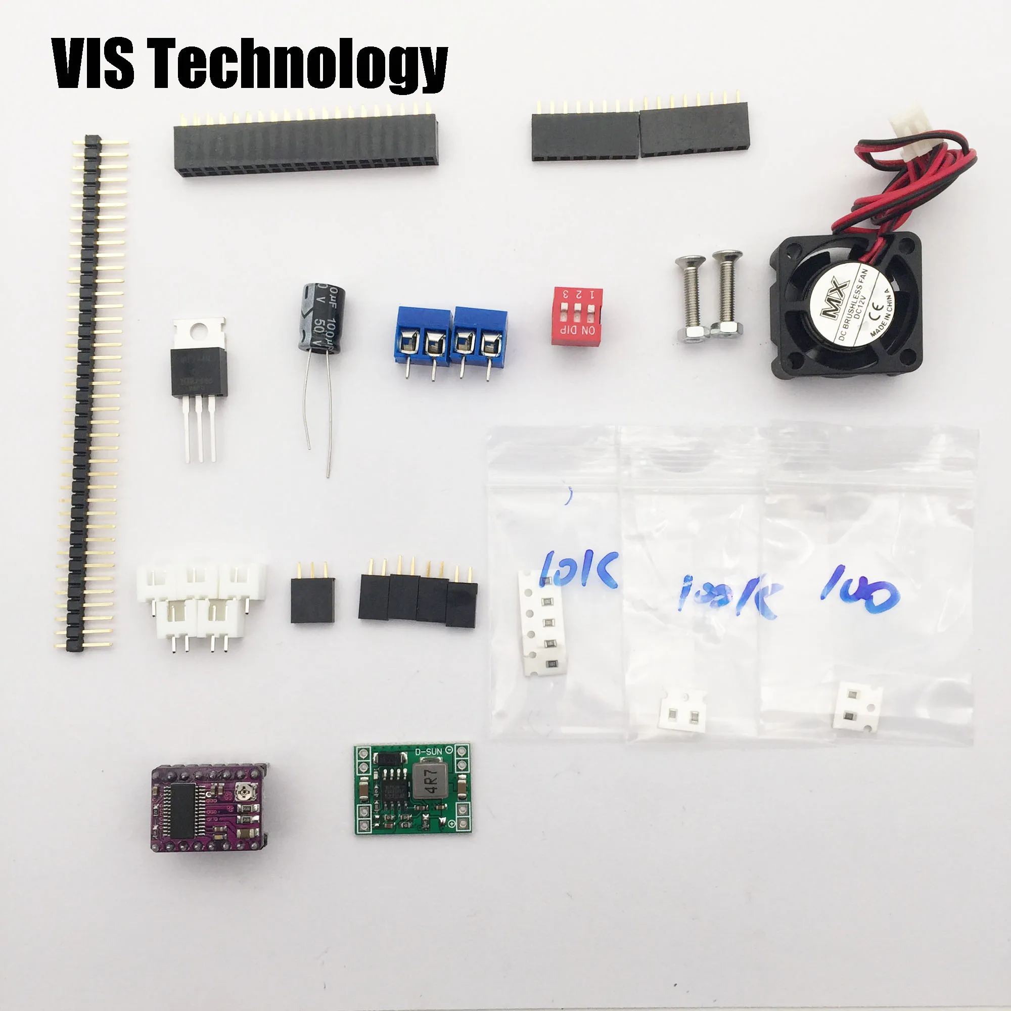 

1set Component for Nanodlp shield V3.0 PCB for SLA Nano printer Thingiverse TOS