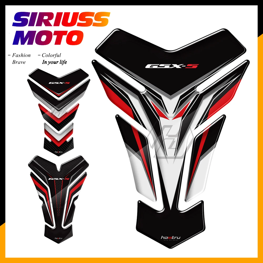 

3D Motorcycle Tank Pad Protector Stickers Case for Suzuki GSX-S125 GSX-S750 GSX-S1000 GSX-S Decals