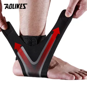 Alikes-Tornozele Support-Klammer, Fußbindung, Elastik, kostenlose Anpassung, Sportfitness-Guard-Band, Prevention Cross 10 Hauptverkaufsschütze Stehen - №10