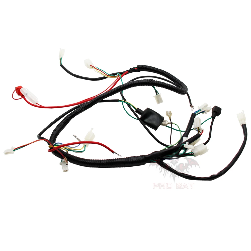 Electrical Wiring Harness Wire Loom for GY6 125cc 150cc ATV Quad Moped Scooter Sunl Roketa