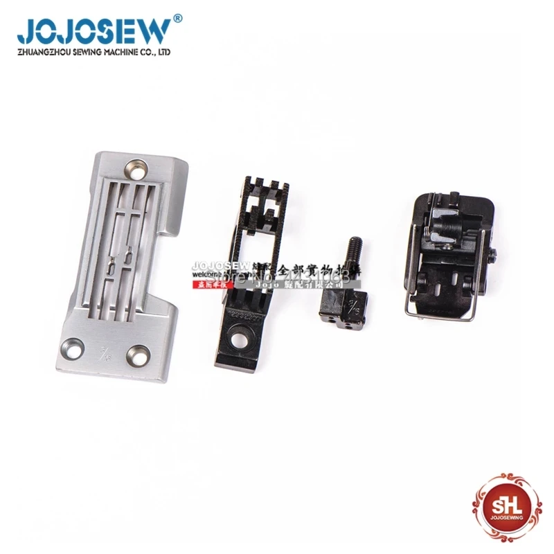 Double needle chain machine JUKI 1190 needle position assembly Needle plate Feeding teeth Needle Presser foot