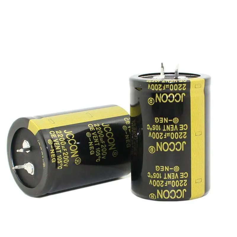 

200v2200uf JCCON Horn Aluminum Electrolytic Capacitor volume 35x50 Inverter power