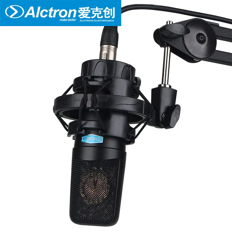 Alctron Beta3 Condenser Microphone Computer Studio Video Recording Mic with Shock Mount for YouTube Voice Studio