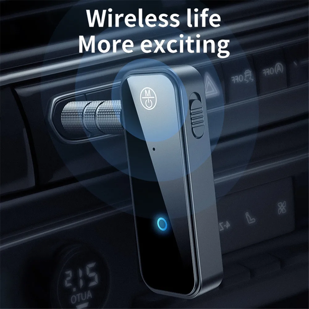 2 In 1 Bluetooth Transmitter Receiver Wireless Audio 3.5mm Aux Adapter Stereo Ack For Car Music Audio Aux Reciever Handsfree