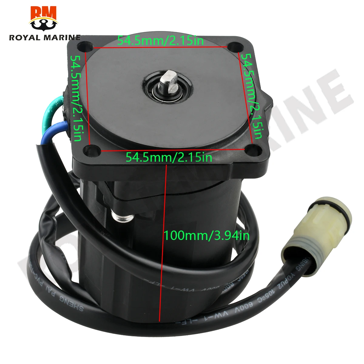 

36120-ZW4 Tilt Trim Motor For Honda Outboard Engine 4T BF40 BF50 BF60 12V; 36120-ZW4-H12; ARCO 6237;36120-ZW2-F12, 36120-ZZ3-003