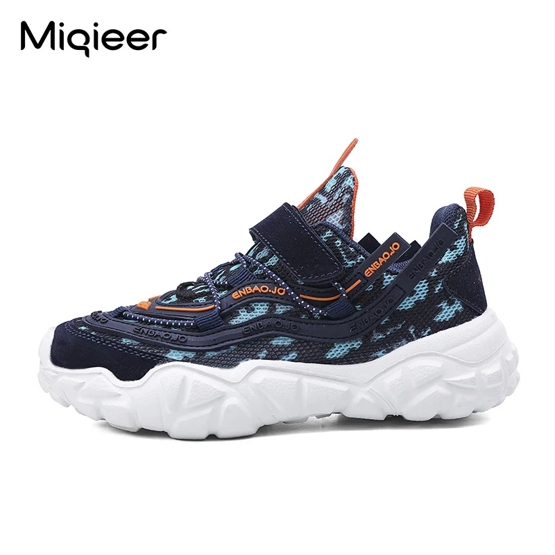 Boys Child Sneakers Girls Mesh Breathable Non Slip Kids Jogging Running Sports Shoes Lightweight Student Casual Footwear 30-39