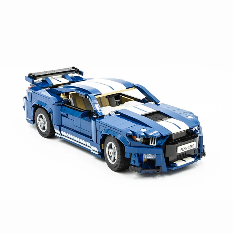 NEW MOC- 10265 Mustang Shelby GT500 Building Block Car Bricks F150 Raptor Classic Pickup Assembled Model DIY Toys Birthday Gifts