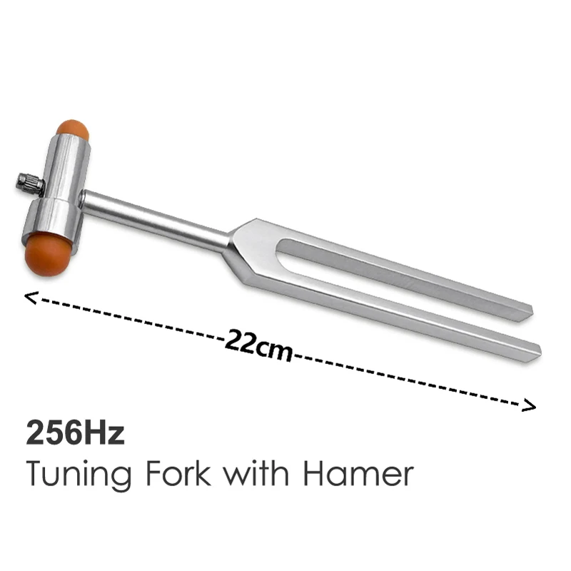 Medical Tuning Fork Body Muscle Relax Tool Neurological Percussor Buck Diagnostic Reflex Percussion Massager Hammer Set 256Hz