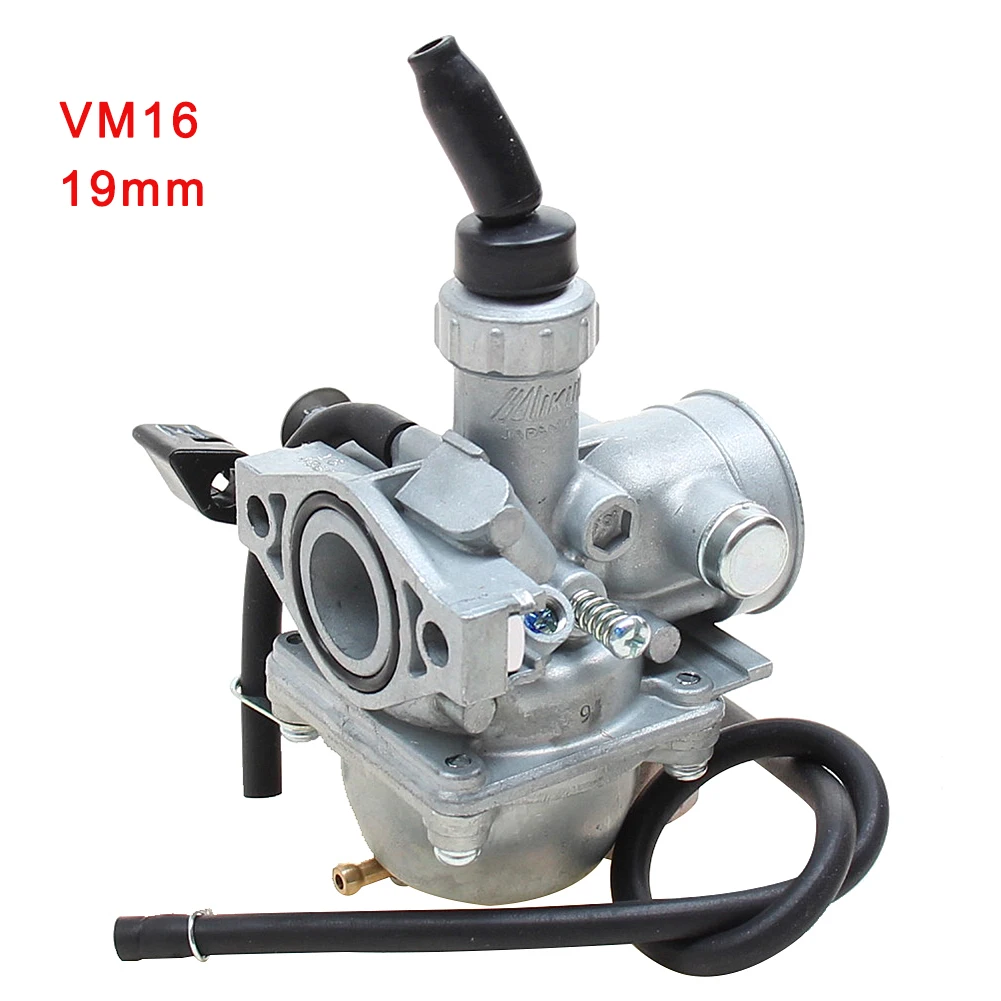 VM16 19mm Carburetor For MIKUNI 50 70 90 100 110cc Dirt Pit Bike Atv Quad Buggy Go Kart Monkey Motobike Motorcycle Carb VM 16