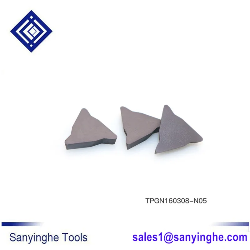 Envío Gratis TPGN160308 10 unids/lote de herramientas de corte de torneado con carburo de tungsteno CNC insertos