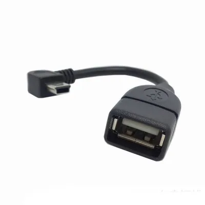 Mini USB Male to USB Female Converter Connector Transfer data Sync OTG Adapter for Car AUX MP3 MP4 Tablets Phones U-Disk