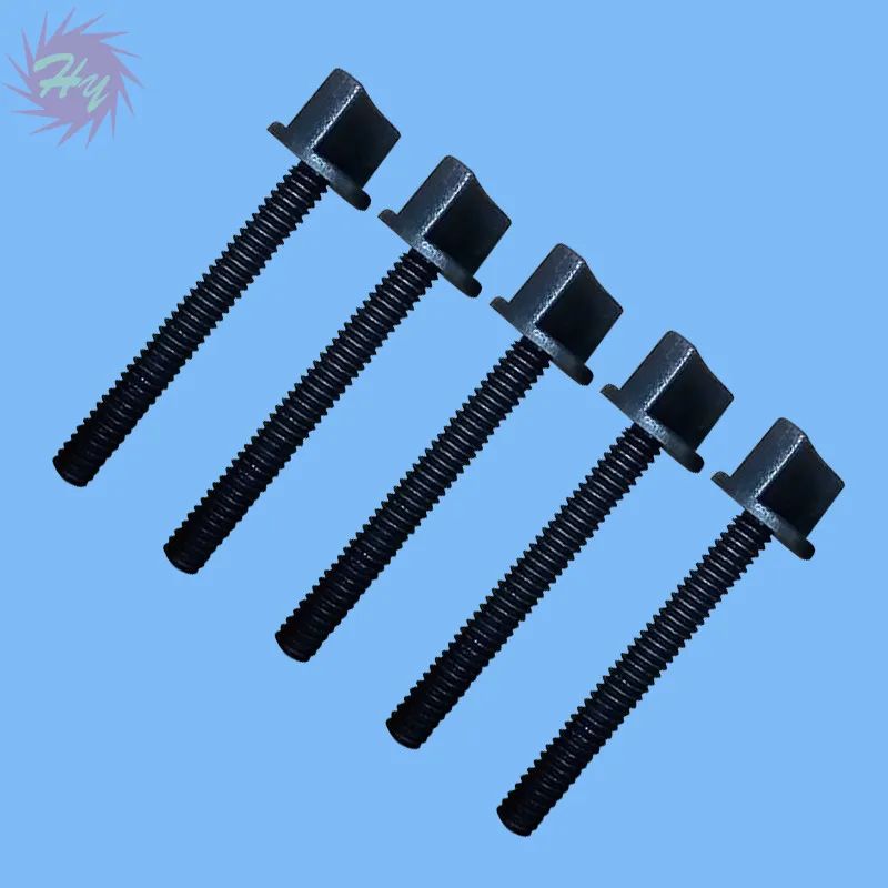 10 Pcs D6 MM Threaded Nylon Thumb Screws Bolt Screws Hand Screws (2 Inch) For RC Accessory DIY RC Replancement Parts