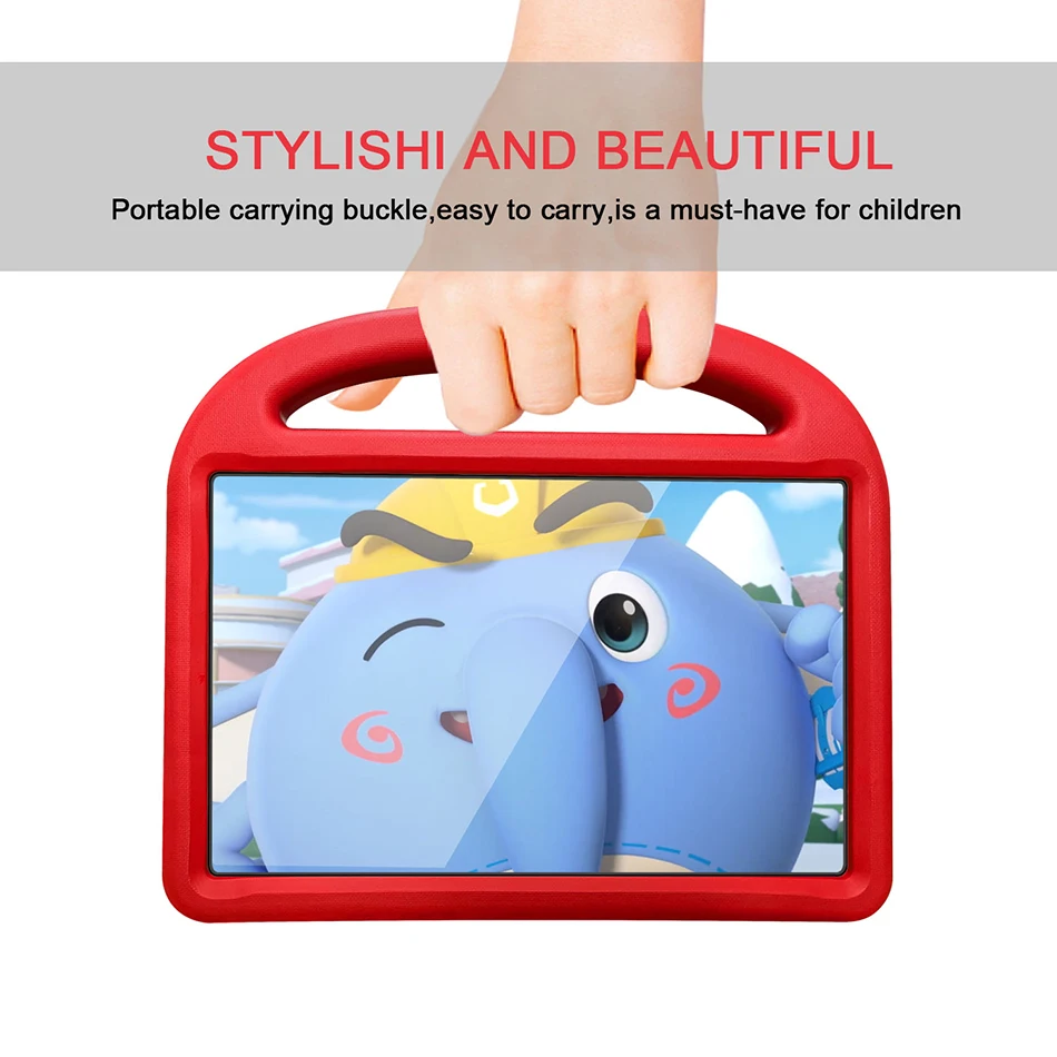 Cartoon Kids Shockproof Case with Funda Stand for Kindle Fire HD 10 Non-toxic EVA Cover 2021 2020 2019 2017 Protective Shell