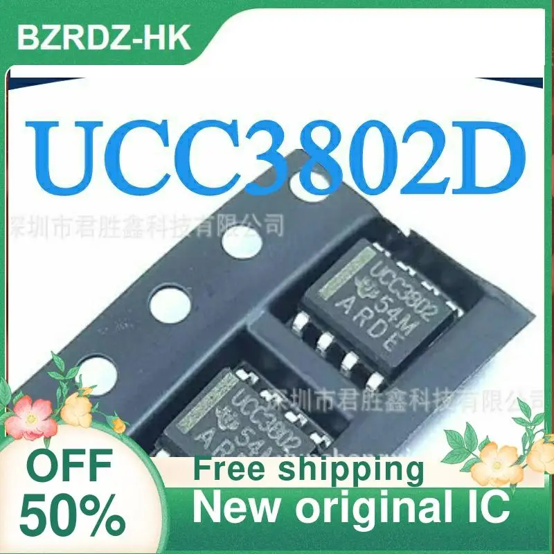 

5PCS UCC3802 UCC3802D UCC3802DTR SOP8 New original IC