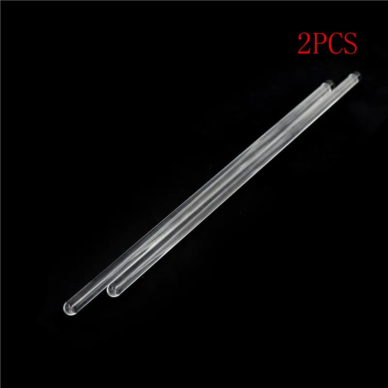 2pcs Lab Use Stir Glass Stirring Rod Laboratory Tool 6*200mm