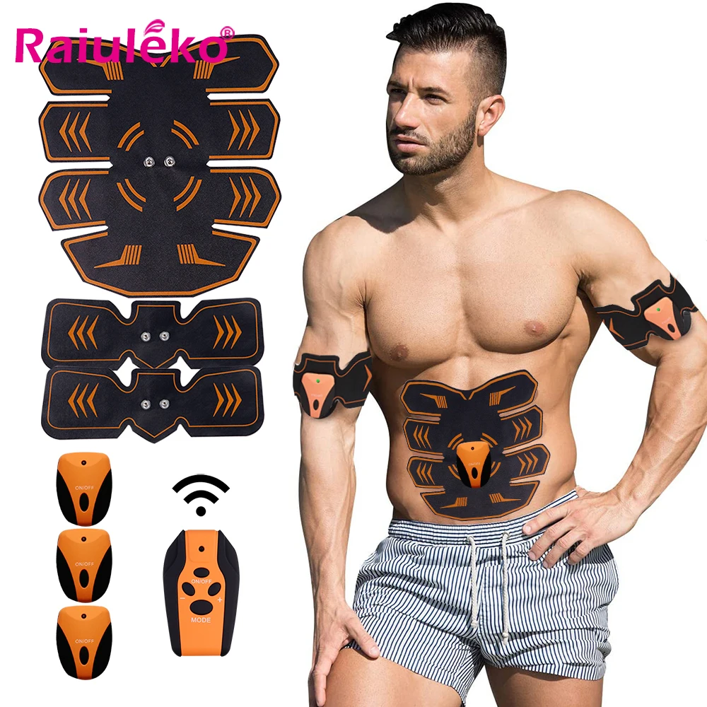 

6 Mode Smart EMS Trainer ABS Electric Muscle Stimulator Abdominal Arm Trainer Fitness Buttocks Shaper Weight Loss Massager