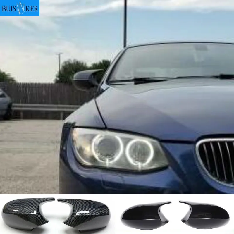 

Mirror Cover E90 Carbon Fiber/ABS Car Rearview Mirror Cap Cover Direct Replace For BMW E90 E91 2008-11 E92 E93 2010-13 LCI