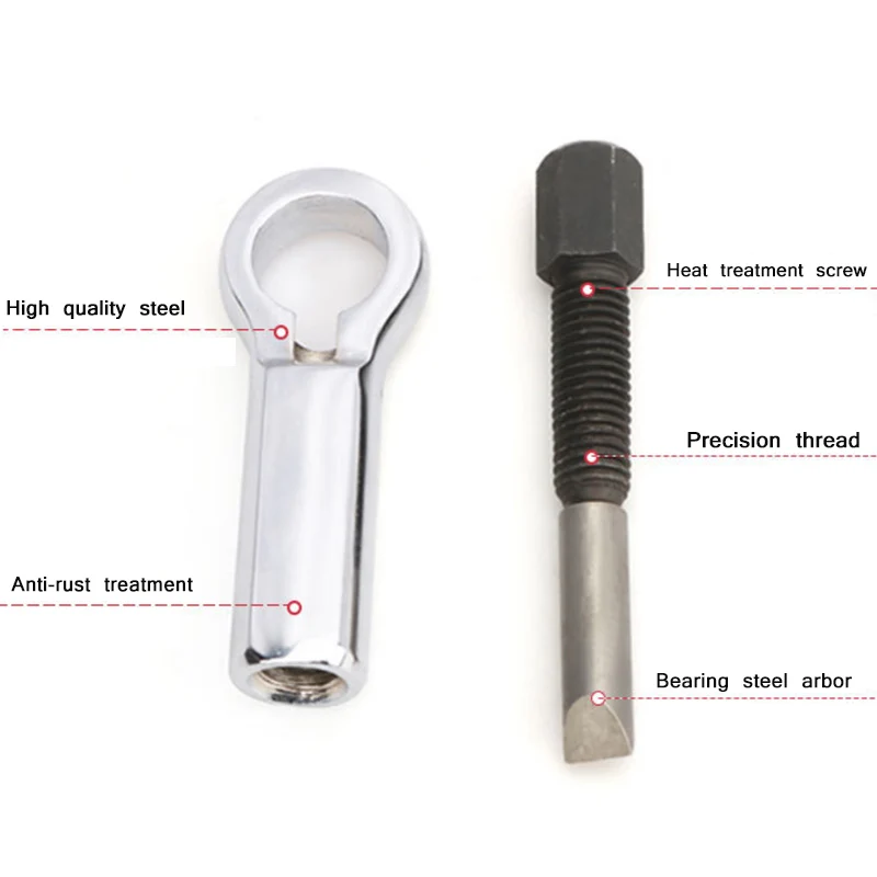 2 Pcs Duty Rost Beständig Beschädigt Mutter Splitter Entferner Rostigen Mutter Splitter Spanner Entfernen Cutter Werkzeug Stahl Wrench Hex