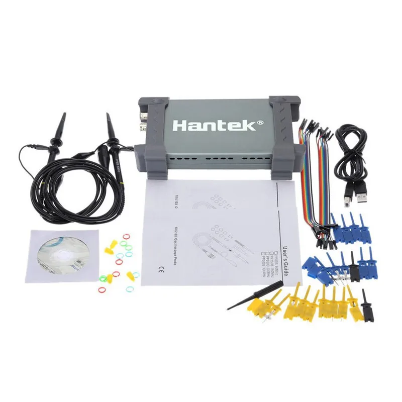 Hantek6022BL 20MHz 48MSa/s 2CH 16 Logic  Automobile Laptop Repair Portable Mini Digital PC Hantek Oscilloscope