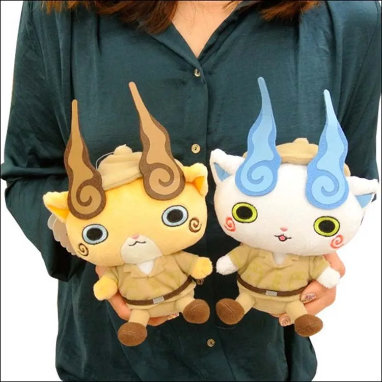 Japan Anime Yokai Watch Jibanyan Cat Series Collection Mini Plush Stuffed Doll Toy Boys Children Gifts 15cm