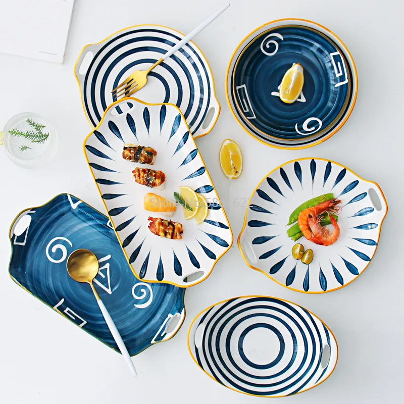 

Japanese-style tableware ceramic western dishes home steak dishes restaurant breakfast dishes sushi dishes fish dishes