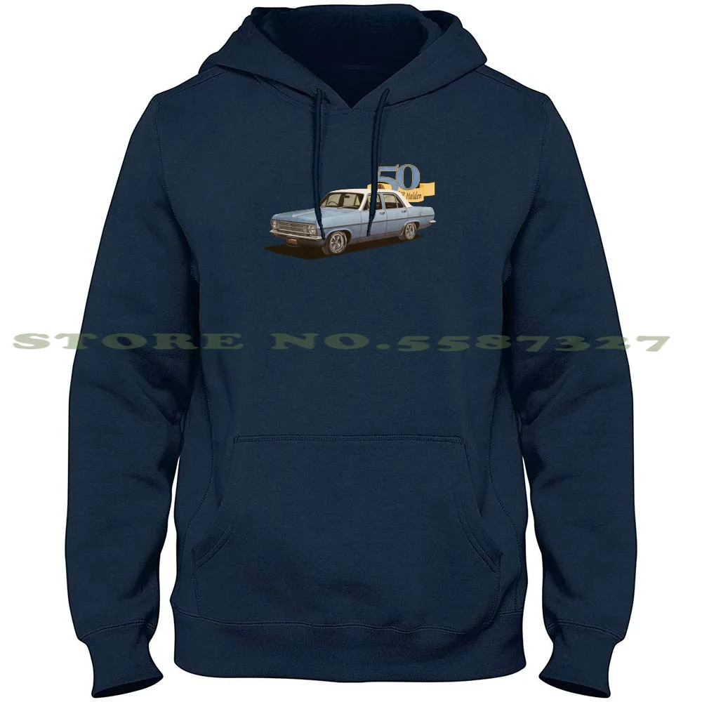 Hr Holden Sedan - 50Th Anniversary - Lt Blue Streetwear Sport Hoodie Sweatshirt Hr Holden Car Auto Motor Australia 50Th