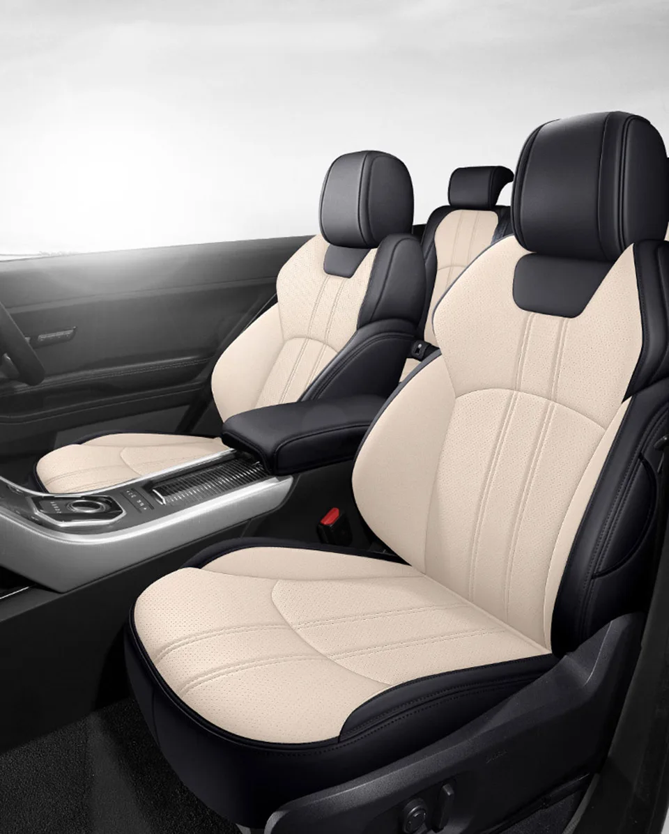 (Vorder- und Rücksitzbezüge) Leder-Autositzbezüge für Mazda CX5 2012 2013 2014 2015 2016 2017 Zubehör – Detail 3