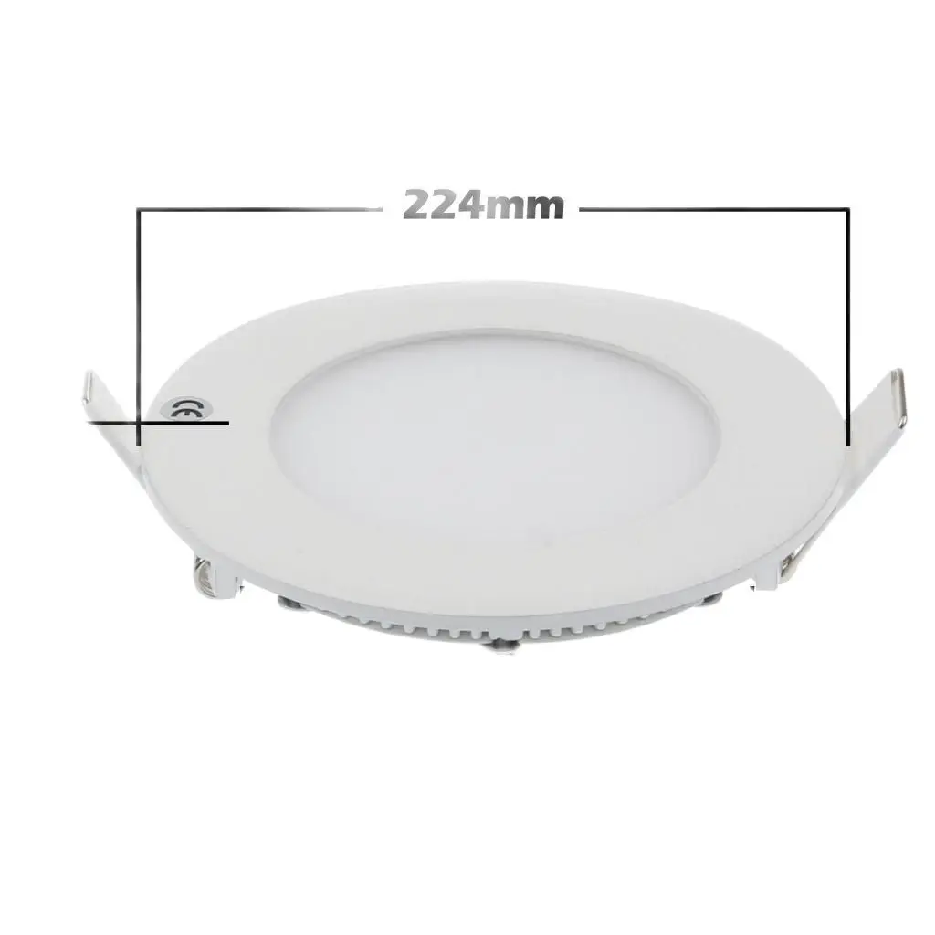 6W  12W  18W LED Recessed Ceiling Panel Down Lights Bulb Slim Lamp Fixture