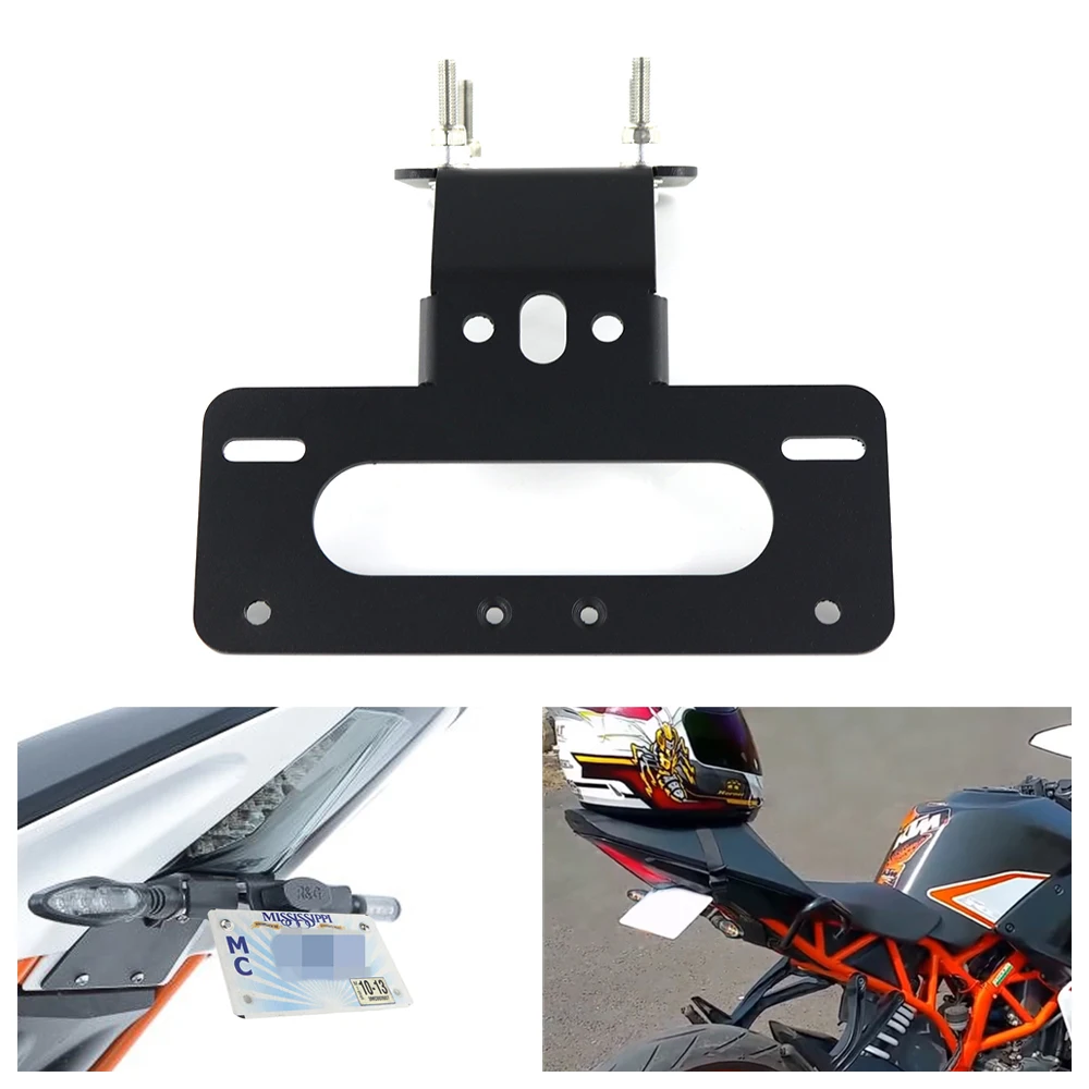 

Number License Plate Holder Fit For KTM RC125 RC200 RC390 2014-2016 2017 2018 2019 2020 2021 Rear Tail Tidy Fender Eliminator