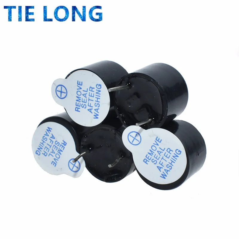 New Arrival 10pcs ShengYang 5v Active Buzzer Magnetic Long Continous Beep Tone 12*9.5mm