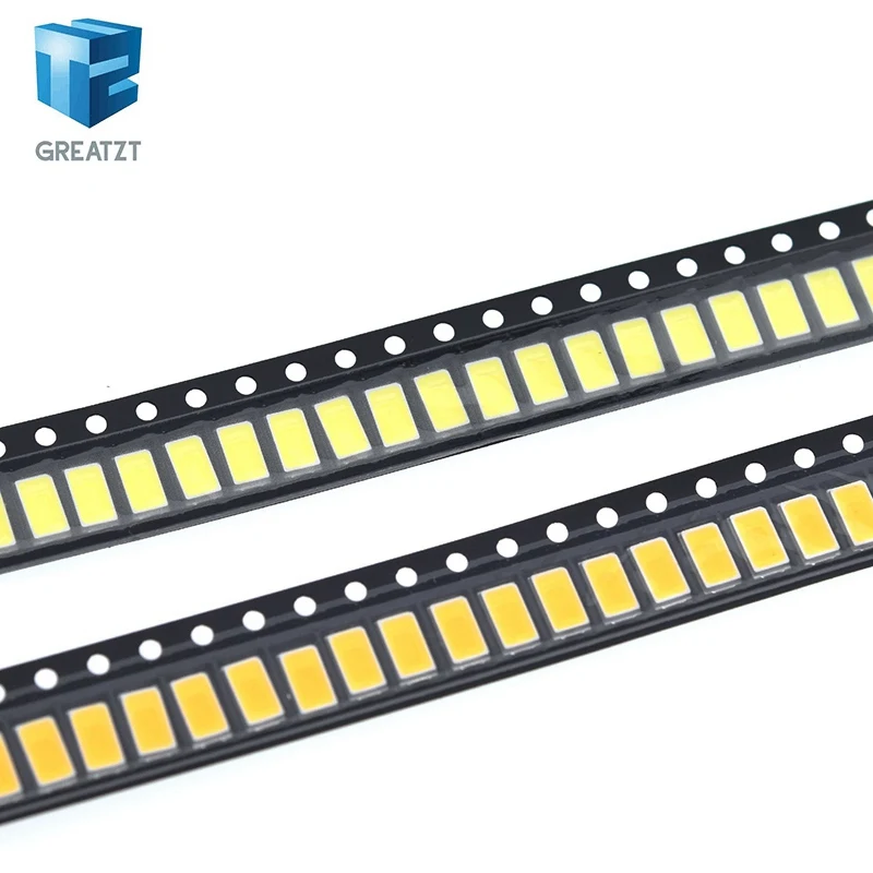 GREATZT 200pcs 5730 SMD LED CW-WW 5630 white/ Warm white 5.7*3.0mm 40-60lm 150ma 5730 diode 0.5W