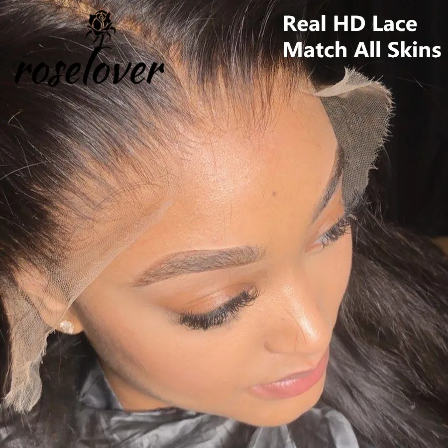 

13X4 HD полноразмерный парик на сетке, волнистые волосы, HD прозрачные фронтальные человеческие волосы на сетке, парики на сетке 5x5 HD, бразильский парик без повреждений