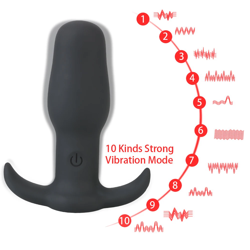 Vibrating Butt Plugs Dildo Vibrator G-spot Wireless Remote Control Anal Plug Stimulator  Prostate Massage Sex Toys For Man/Woman