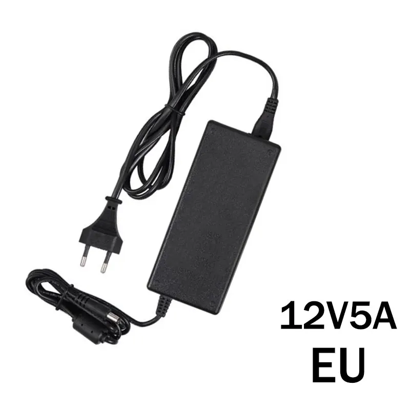 EU Plug 5A Power Transformer Input AC100-230V Only For Amplifier Adapter Power Adapter Output Voltage DC12V Output Port2.1x5.5mm