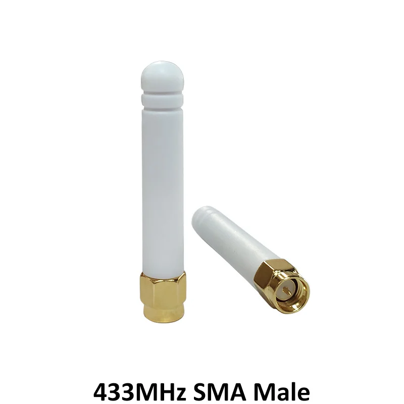 Grandwisdom 5Pcs 433Mhz Antenne 2.5dbi Sma Mannelijke Lora Antene Iot Module Lorawan Antene Ipex 1 Sma Vrouwelijke Pigtail verlengkabel