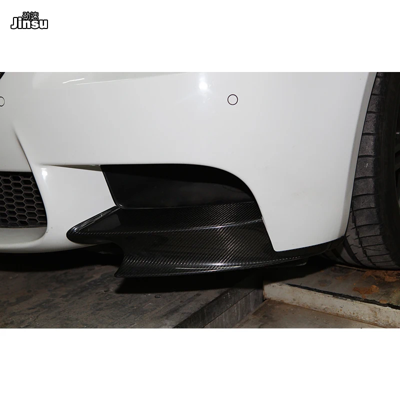 For BMW 3 series coupe 2007 - 2013 E92 M3 Front bumper lip spoiler Performance style front splitter (only fit real E92 M3)