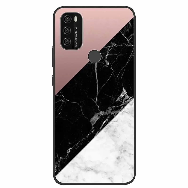 For Blackview A100 Case Marble Soft Silicone Back Case for Blackview A 70 A70 A55 Phone Cover Blackview A100 A55 Coque Funda Bag