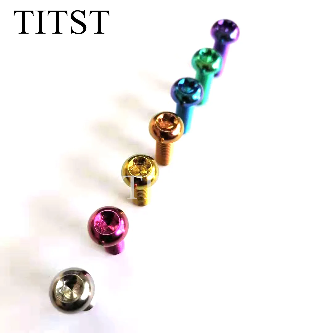 TITST M5 Titanium Alloy Torx Head Bolts ISO7380 (A Lot 2PCS)