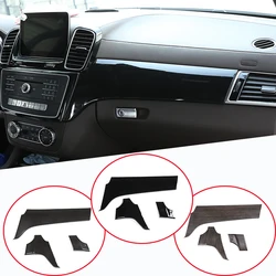 ABS Plastic Car Interior Center Console Protection Panel Cover Trim Accessory For Mercedes Benz GLE 350 GLS 400 Class 2016-2019