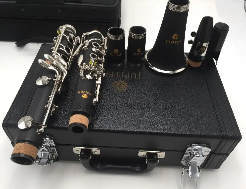 JUPITER JCL-700N Professional Woodwinds 17 Key Clarinet Bb Tune B Flat Nickel Plated Instrument For Student Made in Taiwan